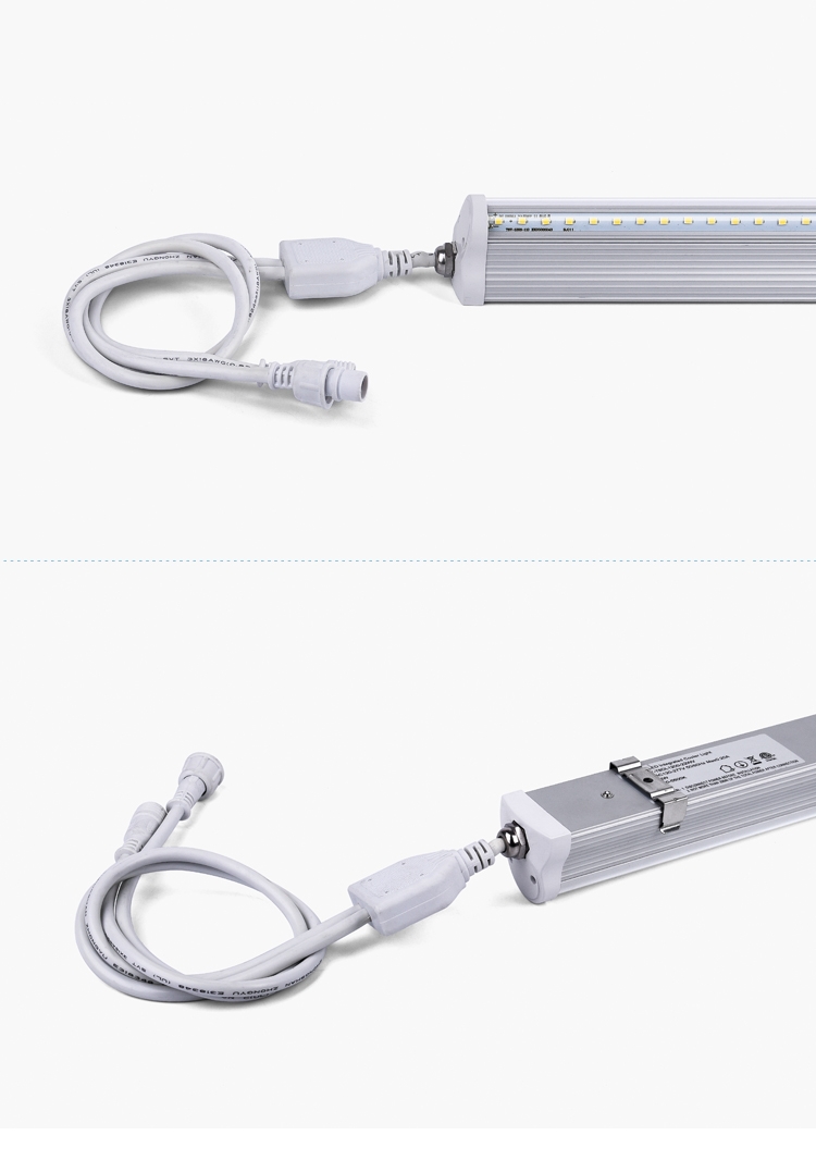 Cooler Door Led Tube Light/walk-in Cooler Led Light 4000k V Shape Cooler Integrated Led Tube Light Fixture with CE ETL TUV Certs
