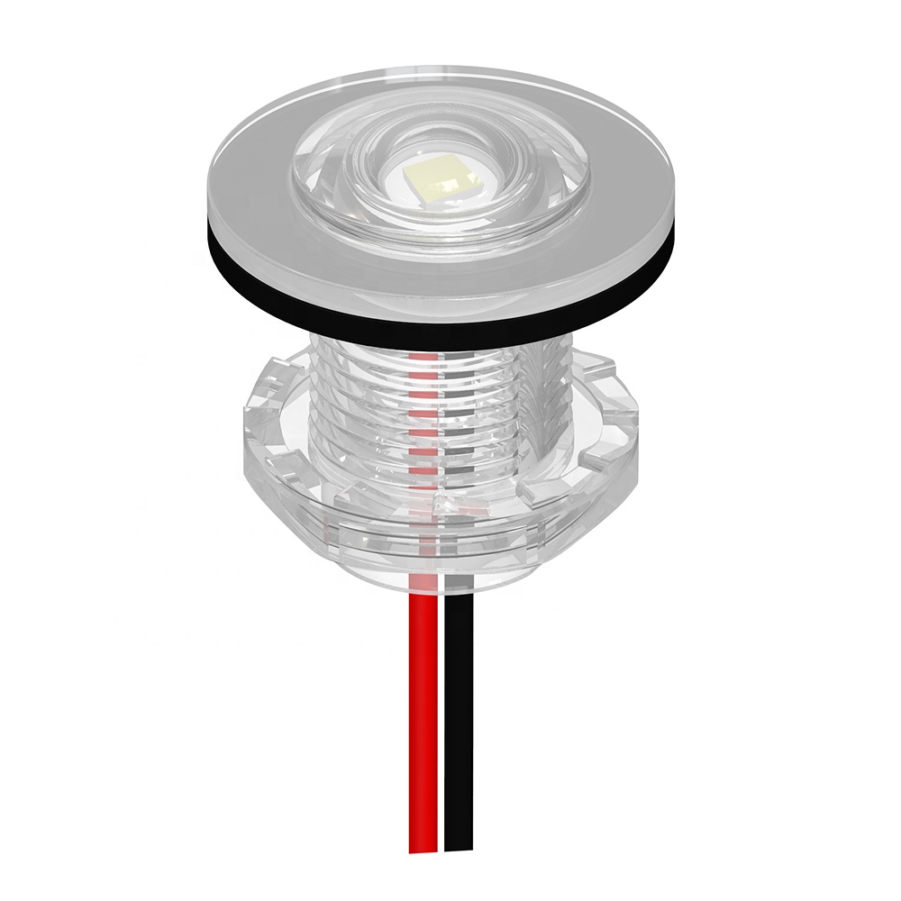 3/4" LED Livewell Light Courtesy Lamp for RV Caravan Marine Boat MAC900picture4