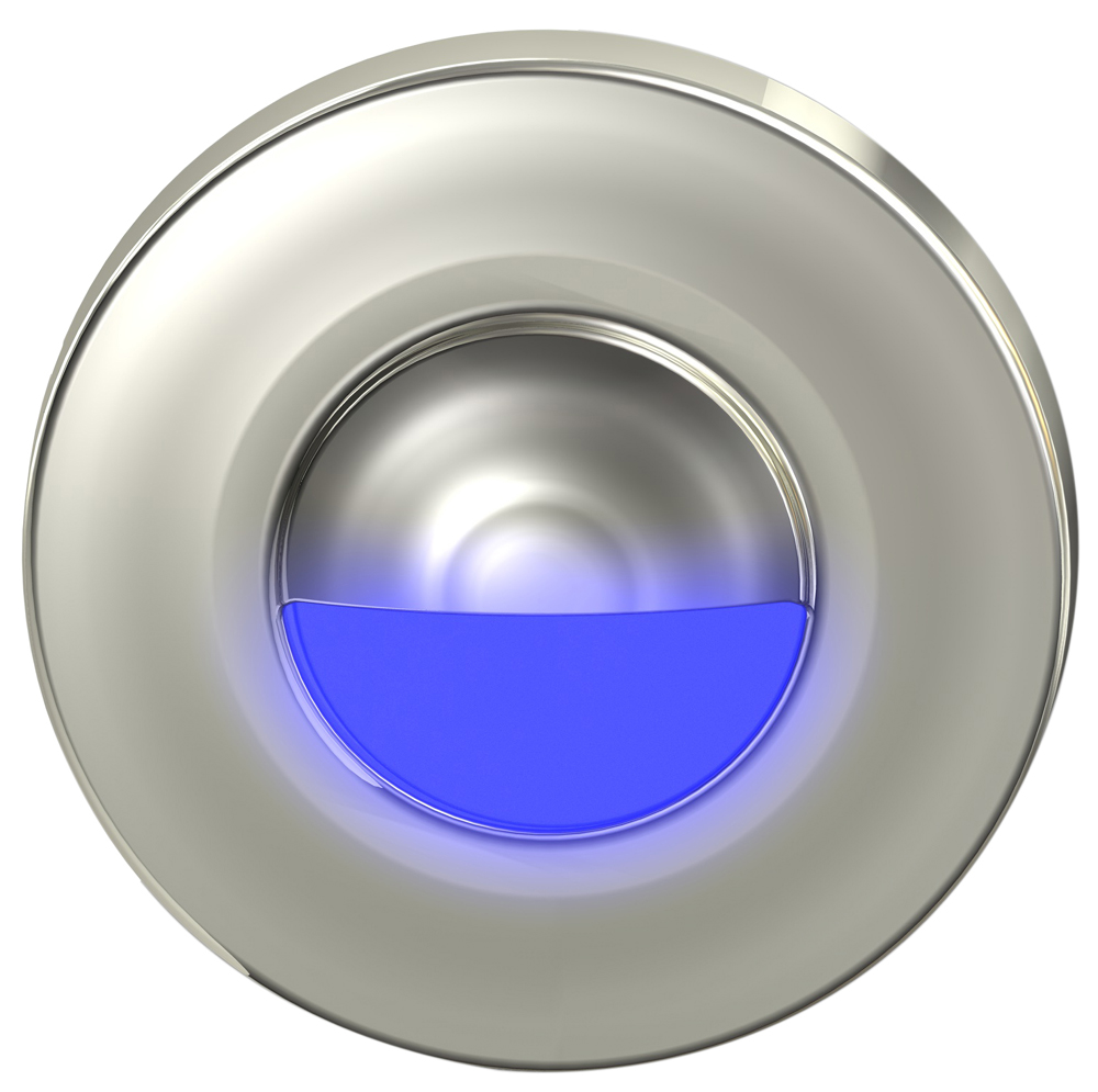 2" Round LED Courtesy Light With S.S. Finish Ring RV Caravan Marine Boat MAC1200picture2