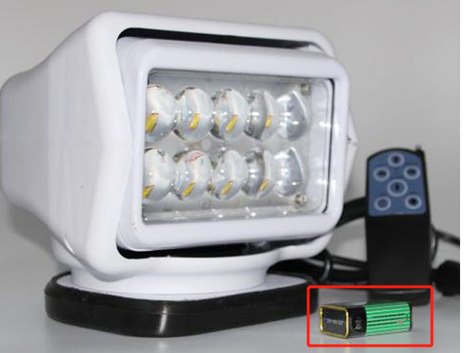 LED light Yacht RV LED Spot Light Remote Control Searchlight MAS500picture4