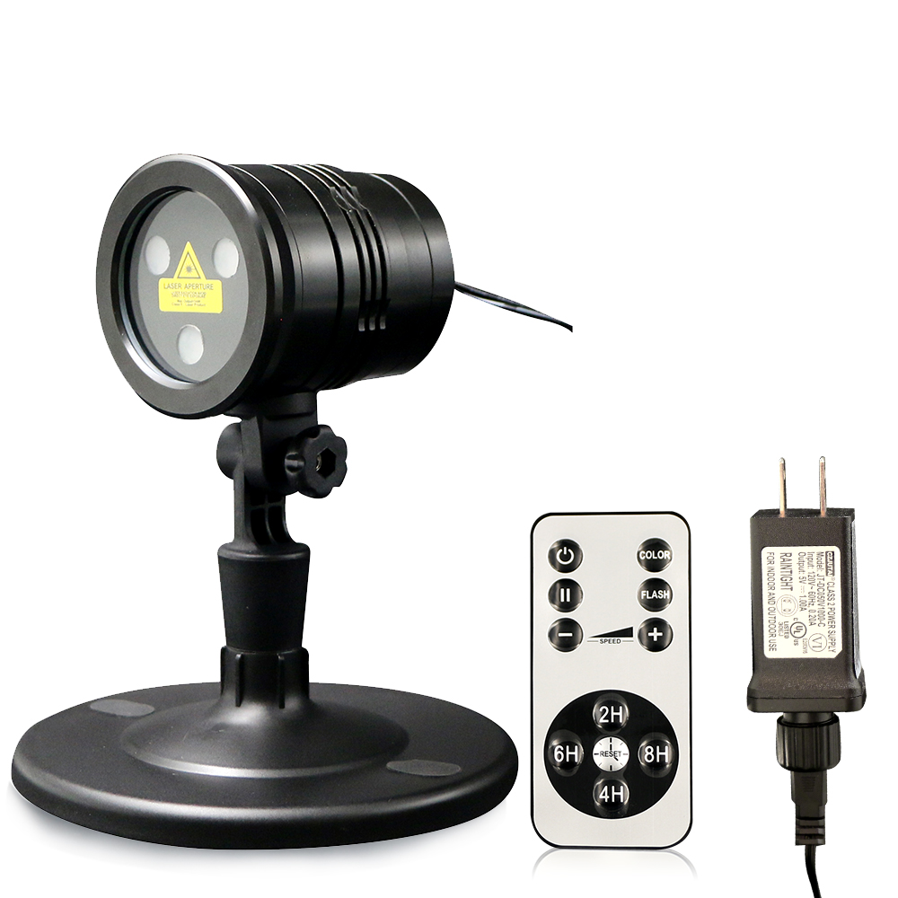 KSWING IP65 Rated LED Garden Laser Light Outdoor Christmas Holiday Laser Lights Specific for Christmas Use