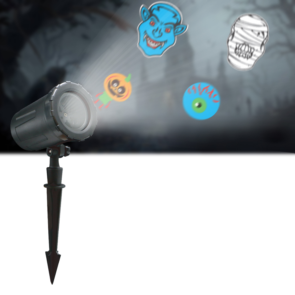 KSWING IP65 220V LED Projector Light Warm White Christmas Genre Lights for Outdoor Garden Christmas & Halloween Decor