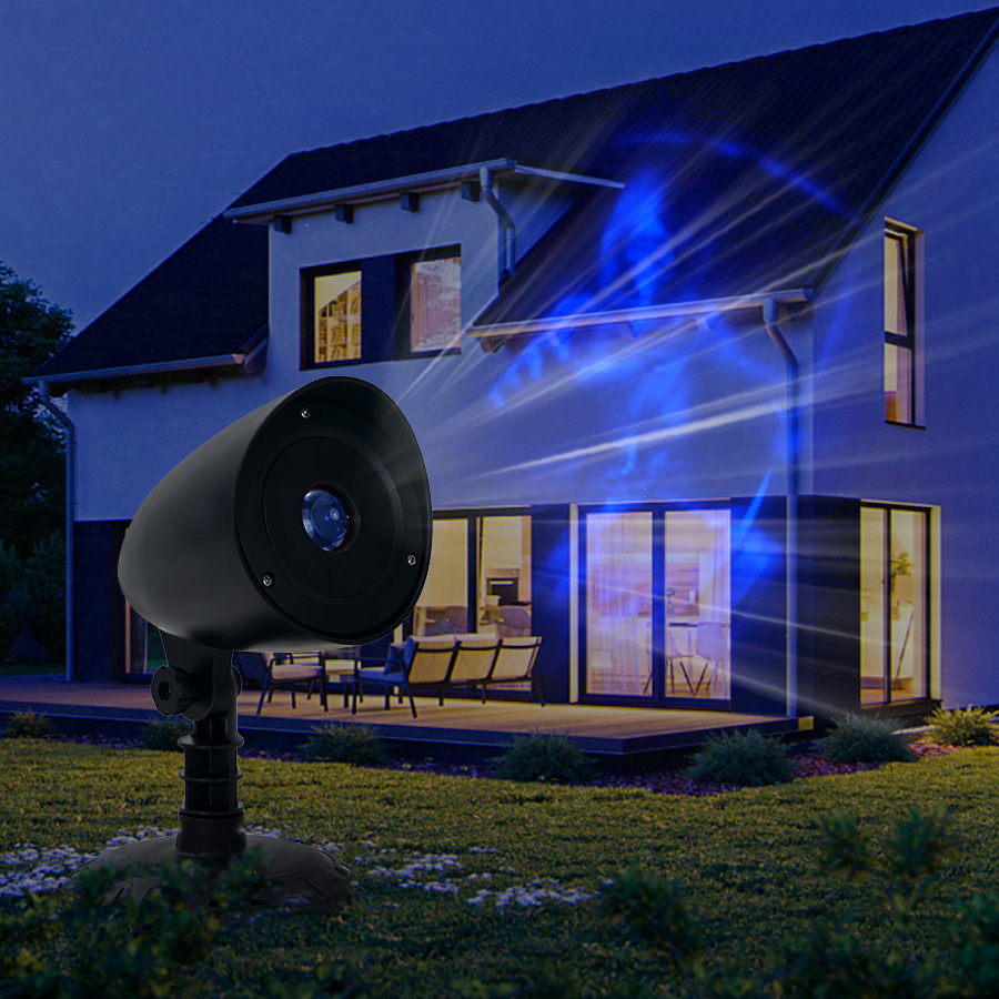 KSWing Halloween LED Projector Light Spooky Night Scene Creator for Garden Decoration