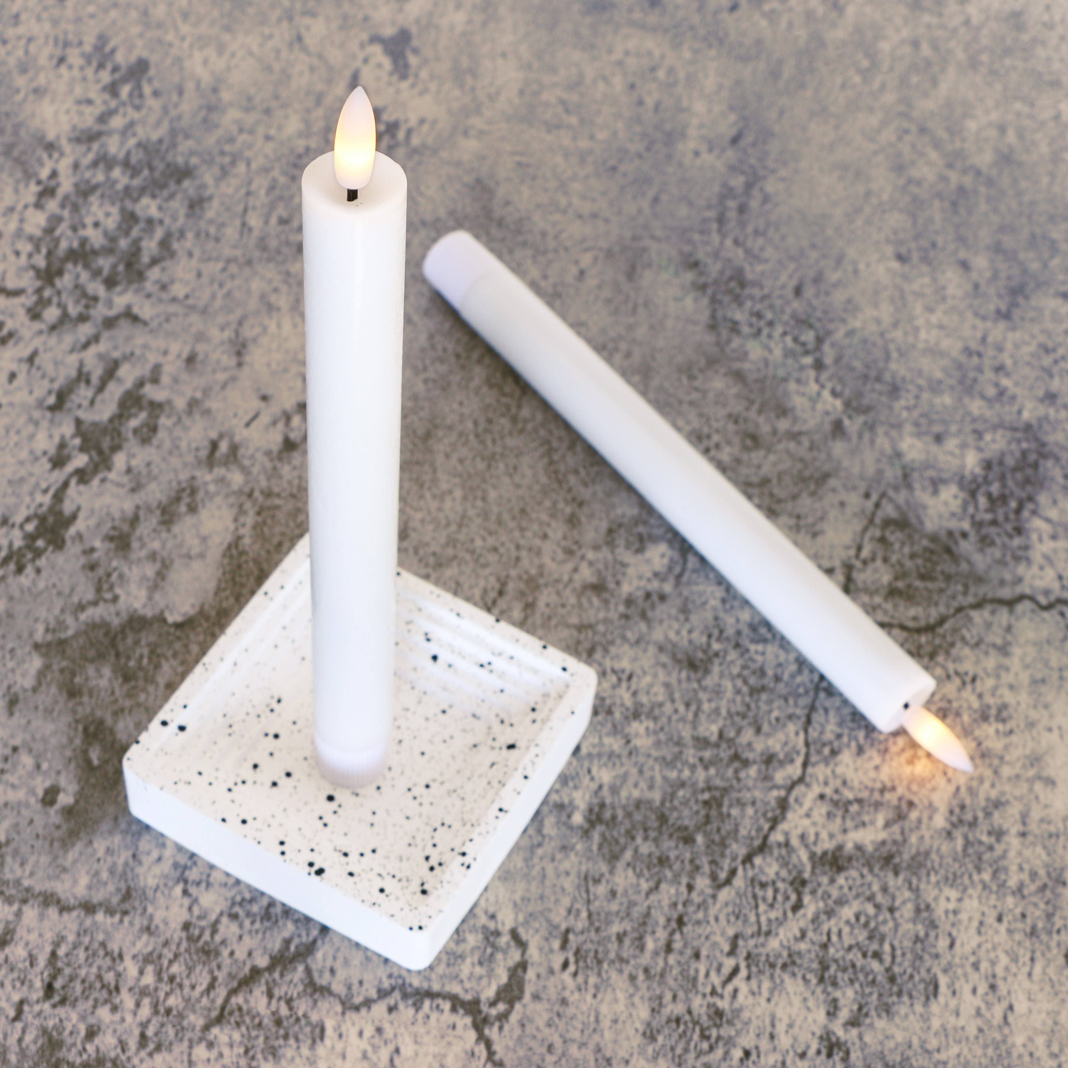 Rechargeable Pillar LED Candle Light for Home Decor Customizable Logo for Holiday Celebrations-Christmas Ramadan New Year Easter