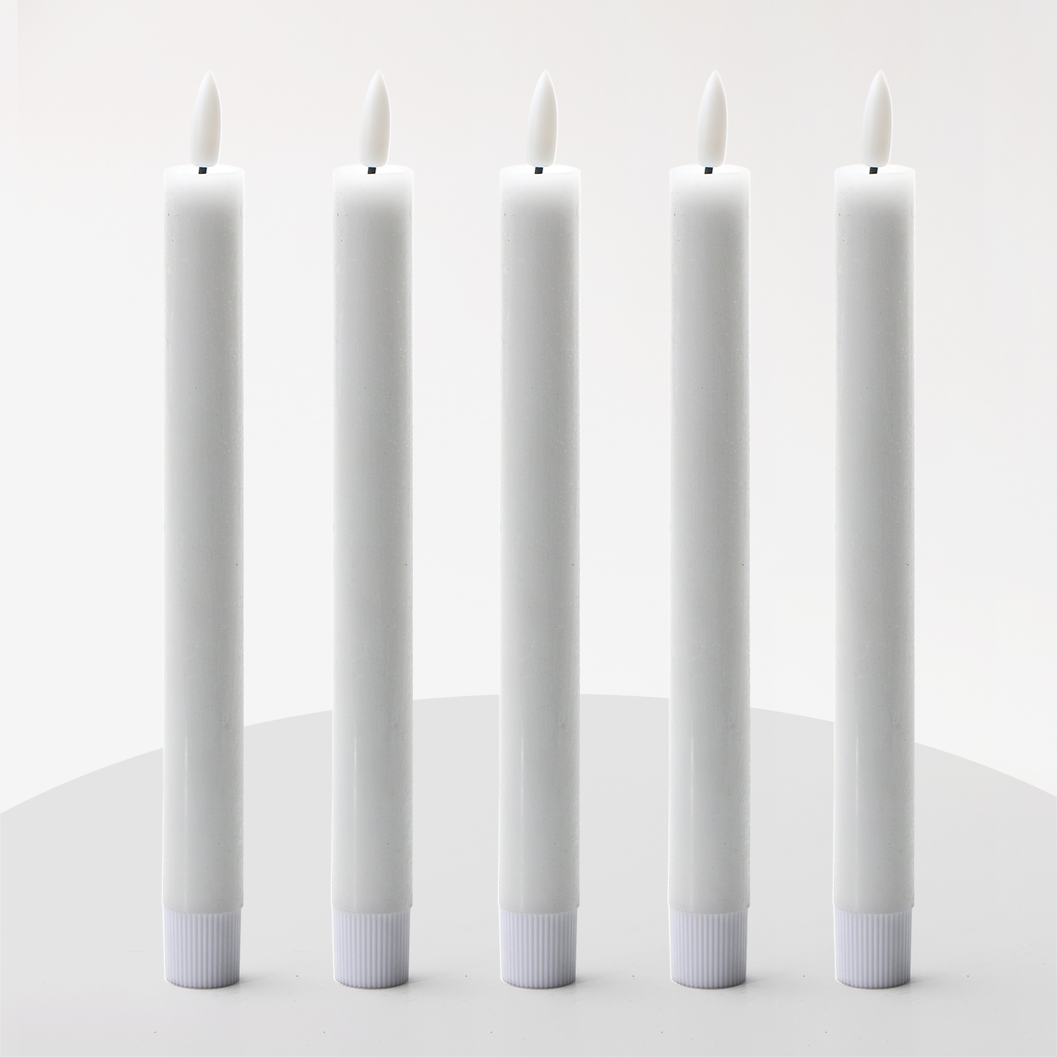 Rechargeable Pillar LED Candle Light for Home Decor Customizable Logo for Holiday Celebrations-Christmas Ramadan New Year Easter