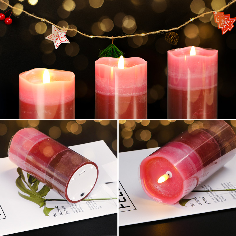 LED Flickering Flameless Plastic Candle for Home Use on Holidays CAD300picture6