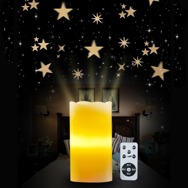Customized Star Outdoor Christmas Halloween Candle Light Projector CAD1200picture3