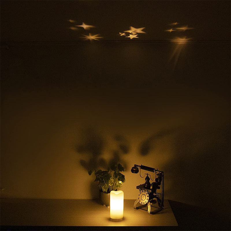 Customized Star Outdoor Christmas Halloween Candle Light Projector CAD1200picture5