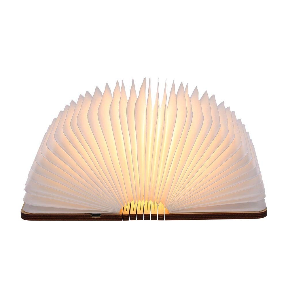 USB Rechargeable Wooden Flexible LED Night Light LED Book Lamp BOK1400picture2