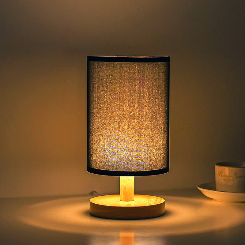 Bedroom Bedside Study Light Solid Wood Nordic Decorative Desk Lamp DTL2500picture5