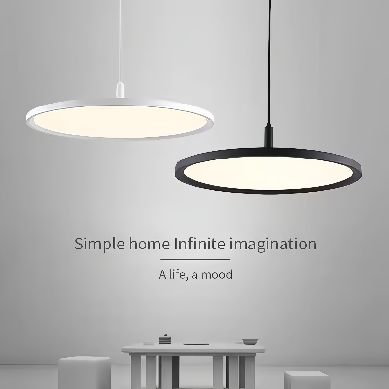 Contemporary Simple Single LED Circle Pendant Light PEN1420picture6