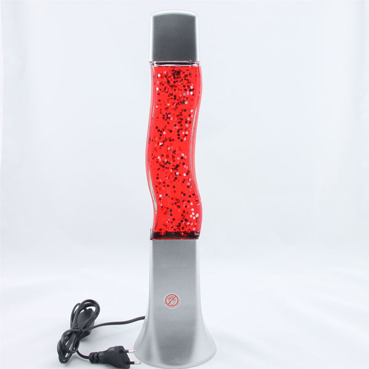 Plastic Glitter Lamp 16 " Groovy S-Shape Motion Floor Standng lava Lamp LAV1700picture5