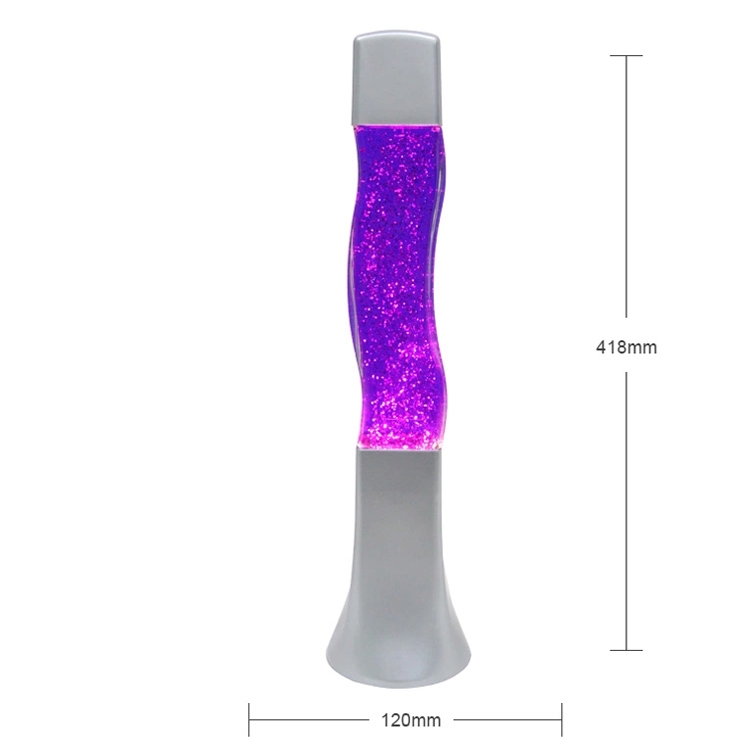 Plastic Glitter Lamp 16 
