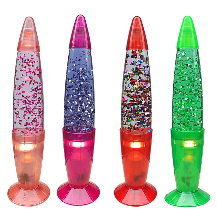 Floor lava Lamp   Groovy Glitter  Customized Glitter Lamp