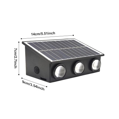 Decorative Waterproof Solar Exterior Fence Lights SFE400picture7