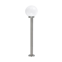Modern Stainless Steel Pole Glass Globe Garden Light for Lawns BLL2010