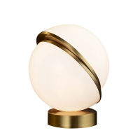 Modern Dislocation Ball Acrylic Moon Design LED Table Lamp DTL2360