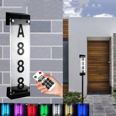 House Numbers With Solar Light DPL700picture7