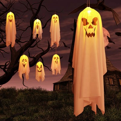 DIY Halloween Fabric Ghost Ornament Props Window Lights HWL1600picture5