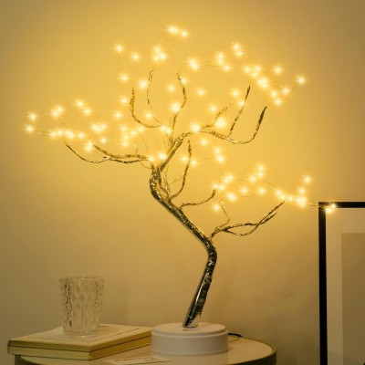 Decorative Indoor Ornaments 108 LED Copper Wire Light Small Tree Light XMS2300picture7