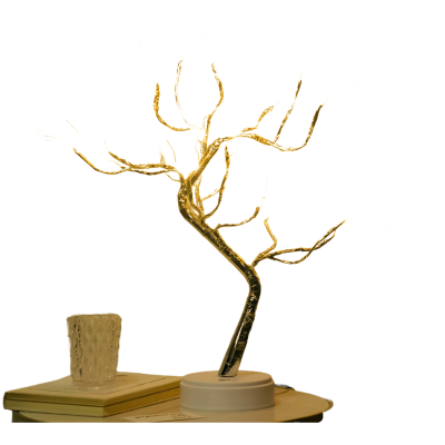 Decorative Indoor Ornaments 108 LED Copper Wire Light Small Tree Light XMS2300picture1