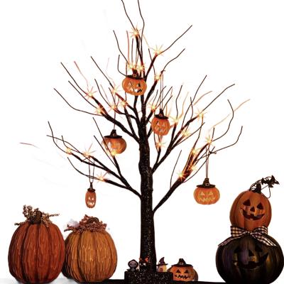 LED Light Halloween Glowing Pumpkin Ghost Kids Gift Halloween Party Decoration HWL1900picture1