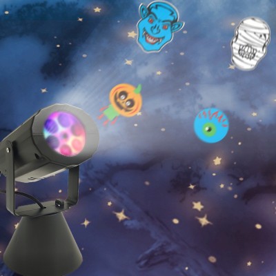 LED Holiday Projector White Christmas Lights for Children's Bedroom LAS210picture5