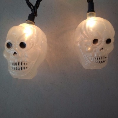 Outdoor Halloween Decorative Light Skull String Light HWL2200picture6