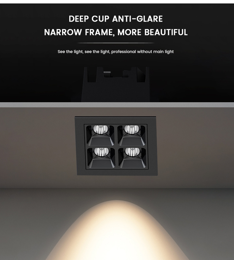 Hot Selling Store Indoor Energy Saving 8W Non Decorative Led Embedded Downlight