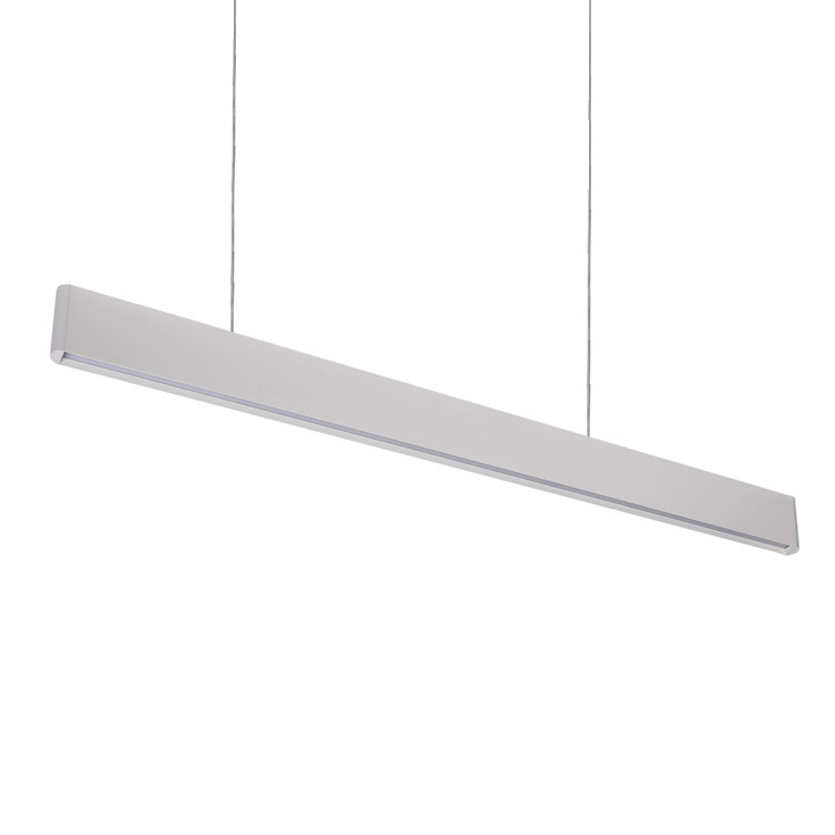 High Luminous Anti Glare Pendant White Black LED Linear Light LNL1500