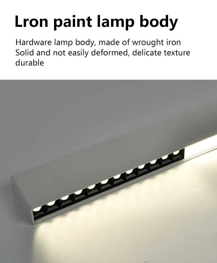 High Quality Office Commercial Indoor Decoration Housing Surface Mounted Led Linear Light