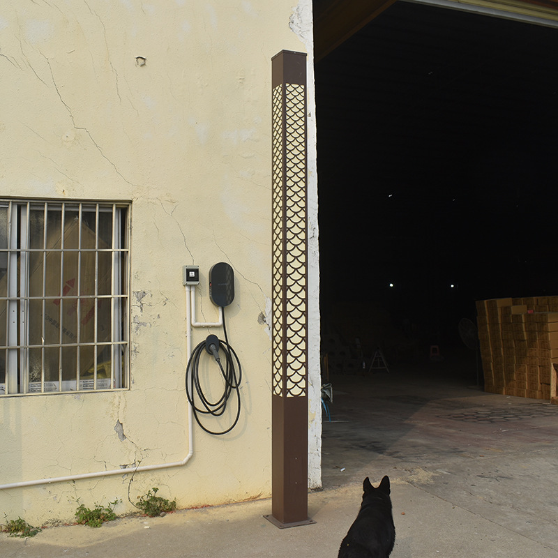 Manufacturers Supply IP65 Aluminum Square LED Garden Lights for Outdoor Use for AC Home Community & Municipal Roads