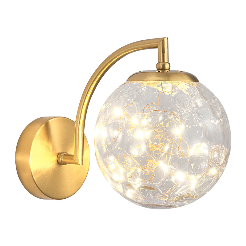 Nordic Postmodern Glass Wall Lamp WL4230