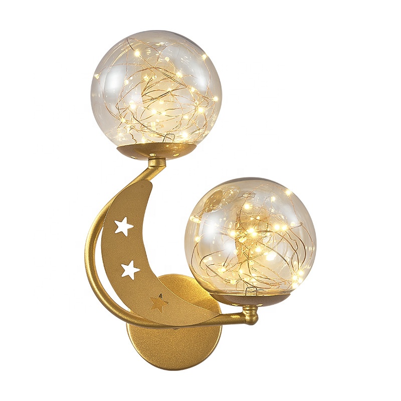 Nordic Romantic Double-headed Wall Lights WL4260