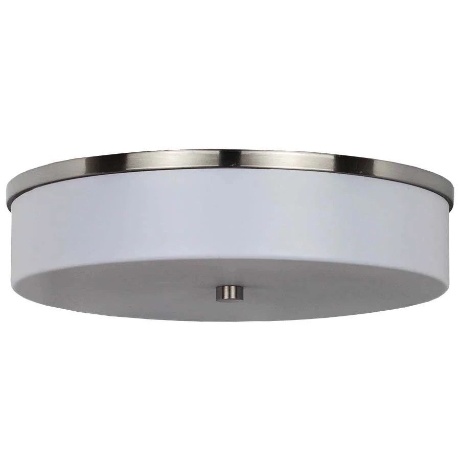 Round Surface Mounted 12" 14" 16" Brushed Nickel Ceiling Light CL950
