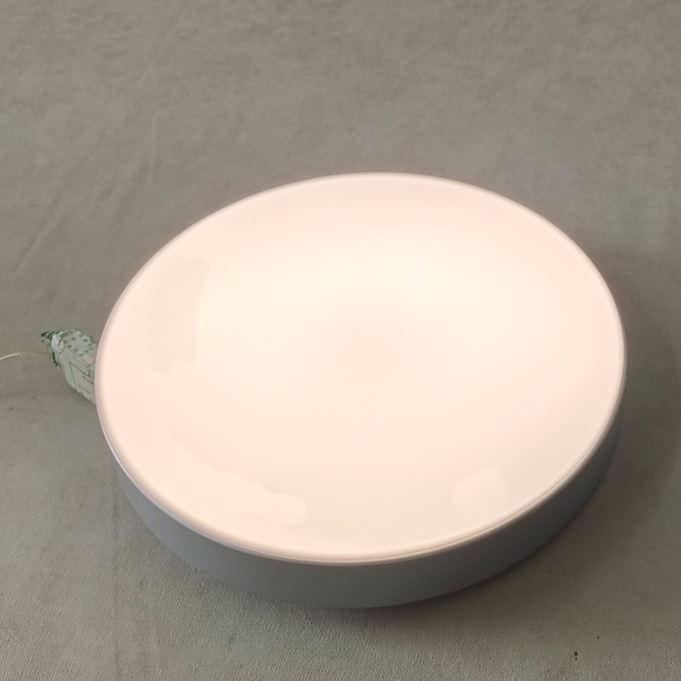 Customized 10 - 20 Inch Round LED Ceiling Light Modern Acrylic Lamparas De Techo for Hotel Interior or Living Room me<i></i>tal ba<i></i>se