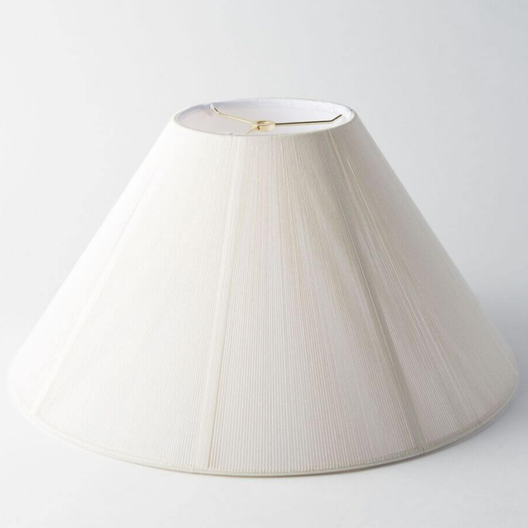 Table Lamp Wall Lamp Linen Shade Cover f<i></i>rame Modern Pure White Hotel Lampshades With Fabric Shades