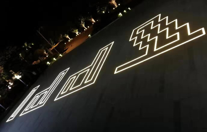 Color Changing Slim Outdoor Wall Floor Pave Rectangular Ground Led Brick Light Weight Recessed Linear Light for Road