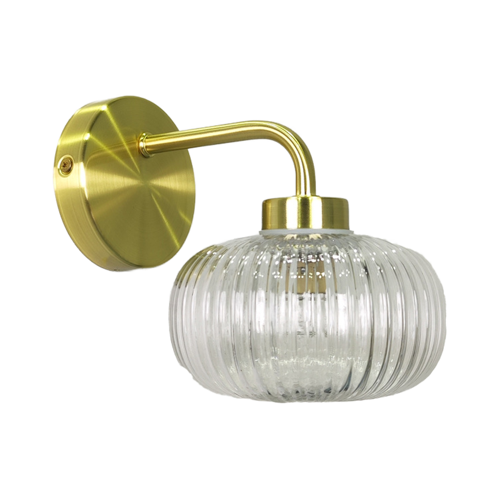 Elegant Cylindrical Glass Wall Lamp WL4330