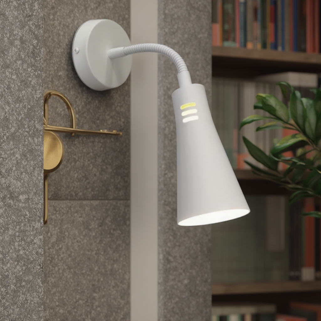 6W E14 Library Gooseneck Reading Wall Lamp WL4350picture4