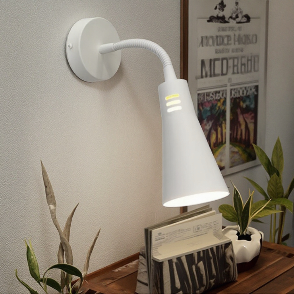 6W E14 Library Gooseneck Reading Wall Lamp WL4350picture5