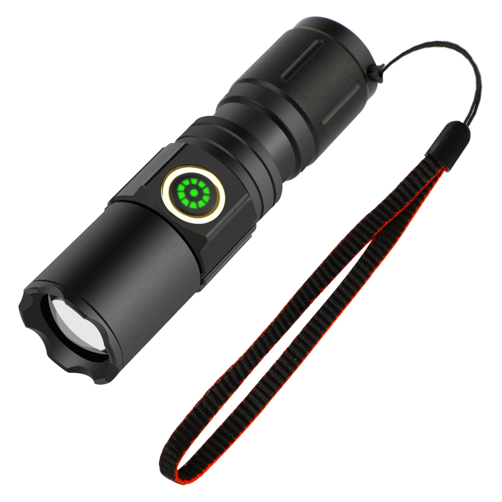 Mini Pocket Aluminium Zoom Flashlight FSH340
