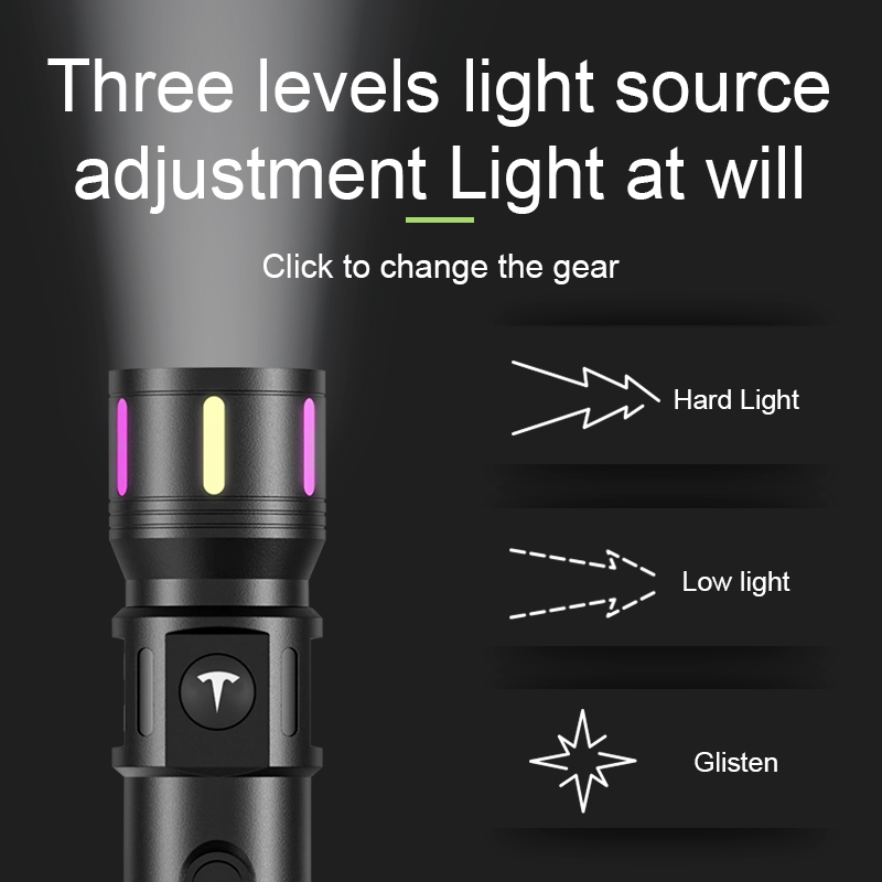 Portable Super Bright High Lumens Waterproof Rechargeable LED Torch Flashlight FSH380picture3