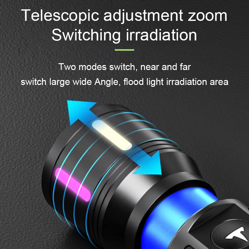 Portable Super Bright High Lumens Waterproof Rechargeable LED Torch Flashlight FSH380picture5