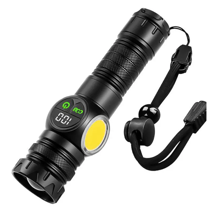 Magnetic COB Side Light Type-C Charging LED Flashlight FSH480