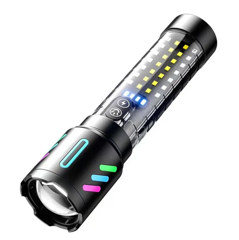 Aluminium Super Bright Powerful Flashlight Torch Light FSH490