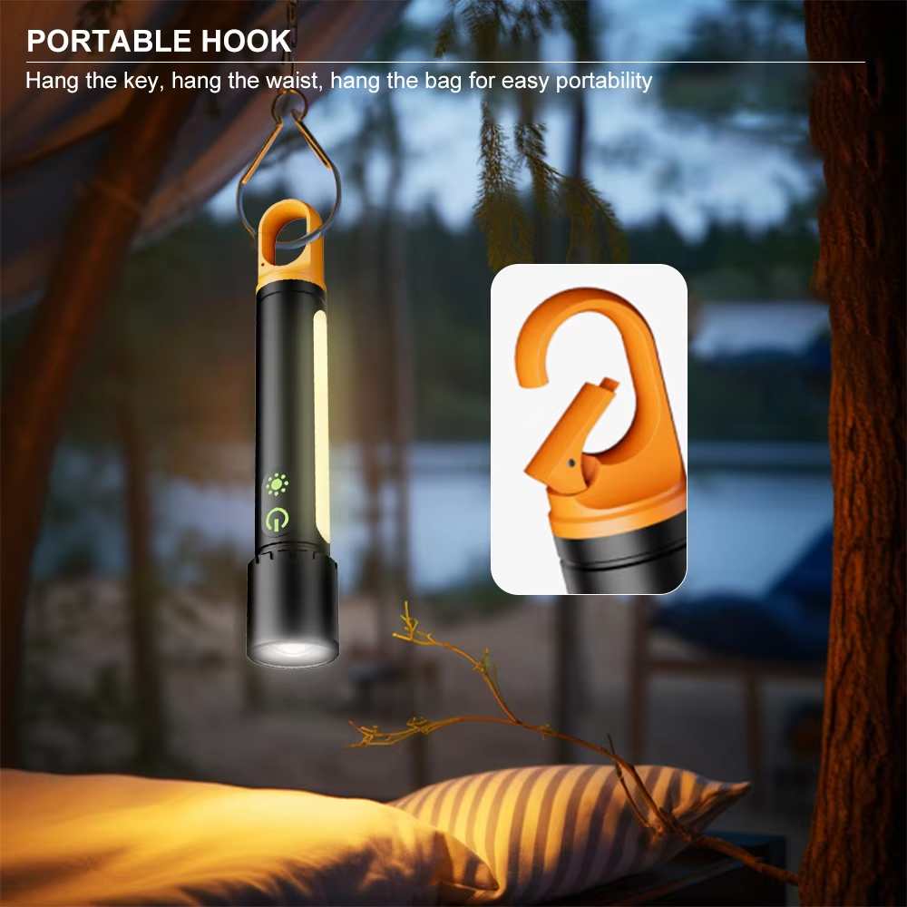 Mini Portable Zoomable Waterproof Aluminum Rechargeable LED Flashlight FSH170picture6