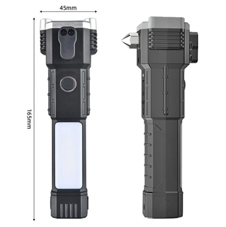 Outdoor Super Bright Emergency Safety Tools USB Rechargeable Waterproof Flashlight FSH160picture4