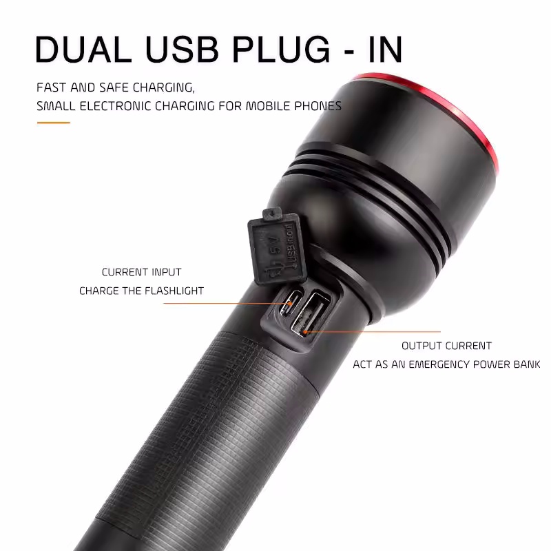 3 Modes Telescopic Zoom Aluminum LED Torch Flash Light FSH140picture4