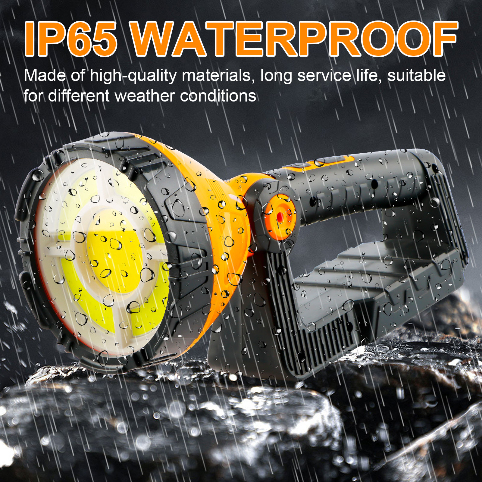 1000LM USB Rechargeable Outdoor Portable Long Range Searchlight FSH500picture6